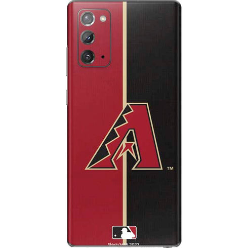 MLB Arizona Diamondbacks Split Galaxy Note20 5G Skin